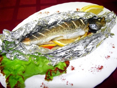 Как приготовить рыбу в фольге в аэрогриле, рецепт с подробным описанием, фото