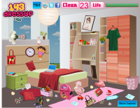 Girl Bedroom Cleaning