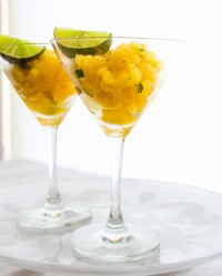 Рецепт Граниты из манго и лайма.